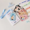 Hộp đựng thẻ ROLY da PU chống nước, dây buộc Photocard, thẻ xe buýt trẻ em 6