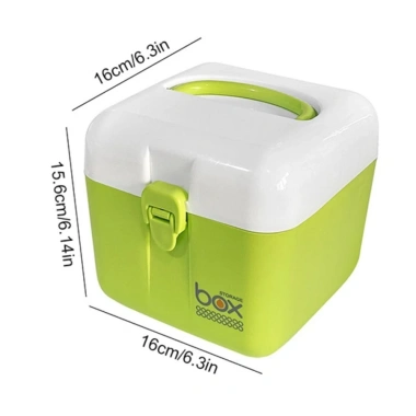 Hộp đựng thuốc Mini AVENULL 2 lớp nhựa - Bộ sơ cứu đa chức năng di động, giá ưu đãi 138k 2