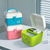 Hộp đựng thuốc Mini AVENULL 2 lớp nhựa - Bộ sơ cứu đa chức năng di động, giá ưu đãi 138k 4