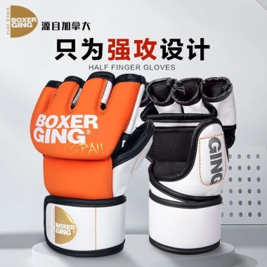 Hộp găng tay đấm bốc nửa ngón cho người lớn và trẻ em phù hợp MMA Muay Thai UFC giá ưu đãi 702.608 VND 6