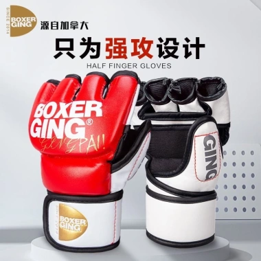 Hộp găng tay đấm bốc nửa ngón cho người lớn và trẻ em phù hợp MMA Muay Thai UFC giá ưu đãi 702.608 VND 7