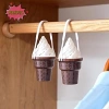 Hộp hút ẩm tủ quần áo PNPIA, chống ẩm, chống lạnh, kèm móc và máy hút ẩm 5