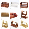 Hộp lưu trữ nhà búp bê FLAZEA – Kệ gỗ mini đa màu, giỏ bánh mì, giá ưu đãi 29.590₫ 3
