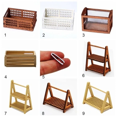 Hộp lưu trữ nhà búp bê FLAZEA – Kệ gỗ mini đa màu, giỏ bánh mì, giá ưu đãi 29.590₫ 3 Hộp lưu trữ nhà búp bê FLAZEA – Kệ gỗ mini đa màu, giỏ bánh mì, giá ưu đãi 29.590₫ 3