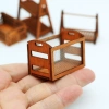 Hộp lưu trữ nhà búp bê FLAZEA – Kệ gỗ mini đa màu, giỏ bánh mì, giá ưu đãi 29.590₫ 4
