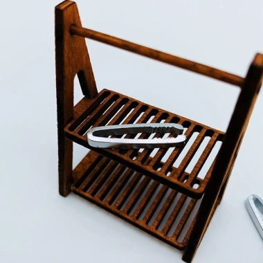 Hộp lưu trữ nhà búp bê FLAZEA – Kệ gỗ mini đa màu, giỏ bánh mì, giá ưu đãi 29.590₫