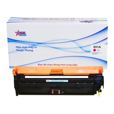 Hộp mực Thuận Phong 651A cho HP LJ Enterprise 700 MFP – Giá ưu đãi 1,4tr, tương thích M775 CP5.225 CP5.525 M750 5 Hộp mực Thuận Phong 651A cho HP LJ Enterprise 700 MFP – Giá ưu đãi 1,4tr, tương thích M775 CP5.225 CP5.525 M750 5