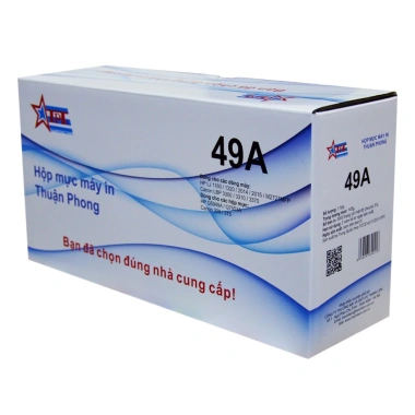 Hộp mực TPT Thuận Phong 49A/53A cho HP LJ 1.160,1.320,3.390,3.392, M2.727, P2.014, P2.015 & Canon LBP 3.300/3.370 - 430.000 VNĐ