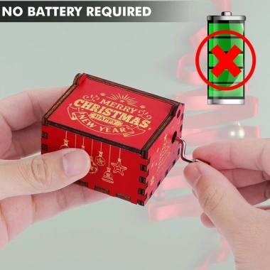 Hộp Nhạc Giáng Sinh Cổ Điển Bằng Gỗ - Giảm 109k Còn 85k - Mua Ngay 7 Hộp Nhạc Giáng Sinh Cổ Điển Bằng Gỗ - Giảm 109k Còn 85k - Mua Ngay 7
