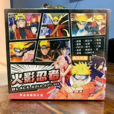 Hộp Quà Anime Black Gold - Naruto & One Piece, bộ 14 món, giảm giá tới 111.000₫ Hộp Quà Anime Black Gold - Naruto & One Piece, bộ 14 món, giảm giá tới 111.000₫