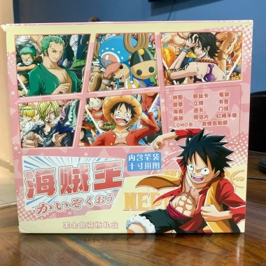 Hộp Quà Anime Black Gold - Naruto & One Piece, bộ 14 món, giảm giá tới 111.000₫