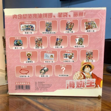Hộp Quà Anime Black Gold - Naruto & One Piece, bộ 14 món, giảm giá tới 111.000₫