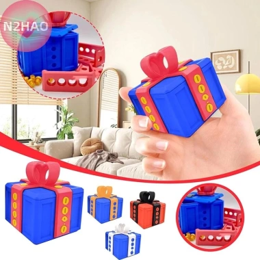 Hộp Quà Annoying N2HAO Ốc Vít Viền Lớn In 3D - Prank Giáng Sinh Đựng Thẻ Tiền