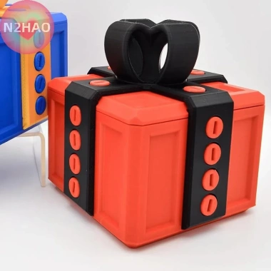 Hộp Quà Annoying N2HAO Ốc Vít Viền Lớn In 3D - Prank Giáng Sinh Đựng Thẻ Tiền 4 Hộp Quà Annoying N2HAO Ốc Vít Viền Lớn In 3D - Prank Giáng Sinh Đựng Thẻ Tiền 4