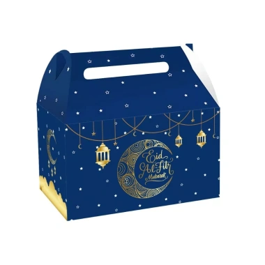 Hộp quà Eid Mubarak Ramadan 12 chiếc FANGHUI họa tiết màu giấy kẹo giảm giá 137.610₫ 4