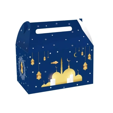 Hộp quà Eid Mubarak Ramadan 12 chiếc FANGHUI họa tiết màu giấy kẹo giảm giá 137.610₫ 5