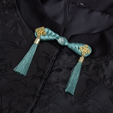 Hộp quà tặng bó hoa khóa sườn xám, vải & kim loại, phù hợp Hanfu, giá 78,348₫ 2