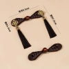 Hộp quà tặng bó hoa khóa sườn xám, vải & kim loại, phù hợp Hanfu, giá 78,348₫ 8