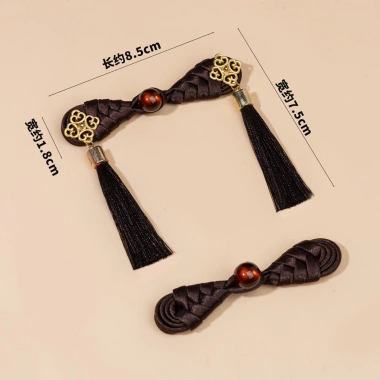 Hộp quà tặng bó hoa khóa sườn xám, vải & kim loại, phù hợp Hanfu, giá 78,348₫ 8