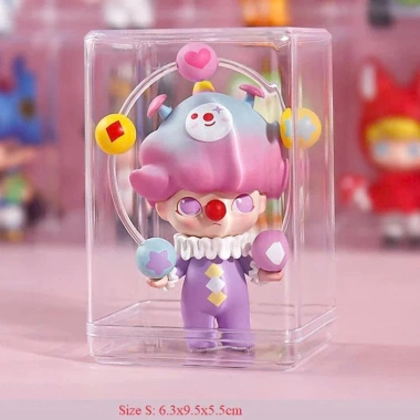 Hộp trưng bày mô hình đồ chơi acrylic trong suốt 10x6.5x6cm Giá 29.000đ
