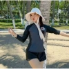Hot Trend Bộ Đồ Bơi Dài Tay Nữ Chống Nắng Co Giãn Size M L XL Kiểu Thể Thao Sang Trọng Giá chỉ 199k 6