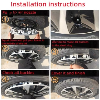 Hubcap 14 inch CISWGE Vỏ ô tô có nắp thay thế nhanh viền xe mới giá 188k