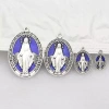 Huy chương Đức Mẹ Đồng Trinh Mary - Mặt dây chuyền Unisex, vòng cổ công giáo, móc khóa DIY, giảm giá 20%