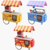 In Decal (Duyệt mẫu ok mới đặt hàng) Dán xe bán hàng Giải khát, Bánh Mì, Trà sữa, Xôi... 4
