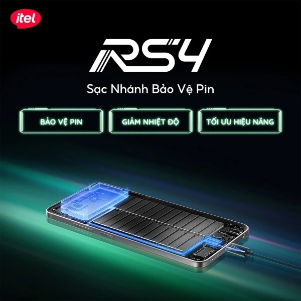 Hình ảnh sản phẩm Itel RS4 12/256GB NFC 5.000mAh 120Hz Sạc Nhanh 45W - Bảo hành 12 tháng - Hàng chính hãng