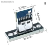 Jack Type-C Nữ USB 3.1 Cổng Sạc 1 Cái – Tấm Cố Định, Ổ Cắm, Giá Ưu Đãi 30.470₫ 9