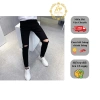 Jean nam trắng rách gối co dãn 4 chiều skinny form quần rin QJ5.050 - Giá 155.953 VND 9