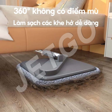 JETGO Cây Lau Nhà 2 Ngăn Tách Nước Bẩn, Tự Vắt Khô, Chổi Xoay 360 Độ - 284.050 VND 9 JETGO Cây Lau Nhà 2 Ngăn Tách Nước Bẩn, Tự Vắt Khô, Chổi Xoay 360 Độ - 284.050 VND 9