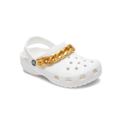 Jibbitz Charm Dây Xích Cuban Vàng - Phụ kiện 100% chính hãng, giảm còn 295.000₫
