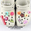 Jibbitz Crocs Hoạt Hình Dễ Thương – Khóa Giày Tình Yêu, Charm Hoa DIY 4