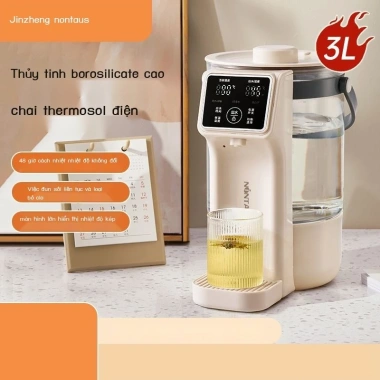 Jinzheng Thermos Nước Chai Nhiệt Độ Không Đổi - Giữ Thức Ăn Nóng, Hồng, Dùng Cho Hộ Gia Đình, Giá 632.800₫