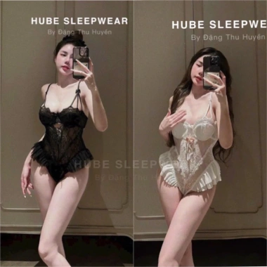 Jum Ngủ Xoè Hai Dây Nâng Ngực Siêu Sexy Loại 1 Cao Cấp - Giá ưu đãi 285k