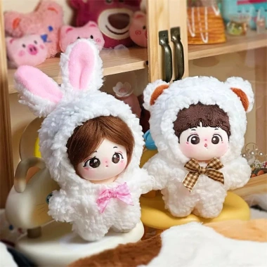 Jumpsuit Cotton 10cm Quần Áo Bé Búp Bê Thiếu Răng Gấu Thỏ Sang Trọng Giá Ưu Đãi 115.834 VND