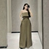 Jumpsuit quây cup ngực chiết eo, quần ống rộng trẻ trung sang trọng - Giá chỉ 324.000đ 8