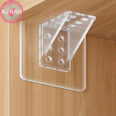 Kệ Dính Hỗ Trợ Chốt 2 Chiếc N2HAO - Treo Tường Tủ Quần Áo, Nhà Bếp, Phòng Ngủ 2 Kệ Dính Hỗ Trợ Chốt 2 Chiếc N2HAO - Treo Tường Tủ Quần Áo, Nhà Bếp, Phòng Ngủ 2