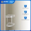 Kệ góc nhà tắm Win QUI PHÚC inox 201 cao cấp không gỉ 2 tầng tiết kiệm không gian 125.090₫