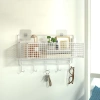 Kệ Treo Tường Không Đục Lỗ Ký Túc Xá Hàng Mạnh Mẽ Giỏ Đựng Đồ Sinh Viên Đại Học Nữ Ký Túc Xá Treo Giỏ Phòng Ngủ Treo Tường 9GVY 4