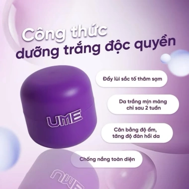 Kem Body Ume Ngọc Trinh trắng da, chống nắng toàn thân - Giá 240.000 VND, giảm 52.800 VND 2