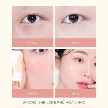 Kem Che Khuyết Điểm Aperire Mỏng Nhẹ Lâu Trôi Daydream Cover Tip 4.5ml 228k 8