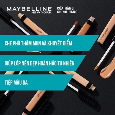 Kem Che Khuyết Điểm Maybelline Fit Me 6.8ml - Mịn Lì, Phủ Tiệp Mọi Tông Da, 153.000₫ Rosslyn Cosmetic 4 Kem Che Khuyết Điểm Maybelline Fit Me 6.8ml - Mịn Lì, Phủ Tiệp Mọi Tông Da, 153.000₫ Rosslyn Cosmetic 4
