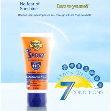 Kem chống nắng Banana Boat Sports Sweatproof SPF100+ PA+++ 90ml - Giá chỉ 115.000đ, bảo vệ da siêu mạnh 3 Kem chống nắng Banana Boat Sports Sweatproof SPF100+ PA+++ 90ml - Giá chỉ 115.000đ, bảo vệ da siêu mạnh 3