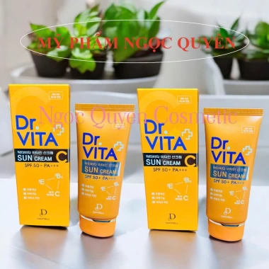 Kem chống nắng Dr.Vita Day Cell SPF50+ PA+++ - Bảo vệ da toàn ngày, không bít tắc, giảm giá 280k