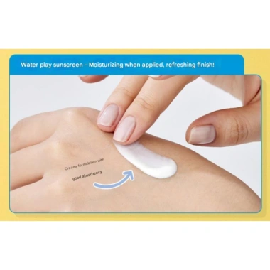 Kem chống nắng GREEN FINGER Water Play SPF50 PA+++ 50ml - Chống nước, nhẹ nhàng, tươi mát, bảo vệ trẻ em lâu trôi 6