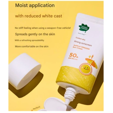 Kem chống nắng HIMSSEN GREEN FINGER SPF50 PA++++ 50ml - Bảo vệ UV khoáng chất cho trẻ, nhẹ nhàng ẩm ướt, lâu trôi - Giá chỉ 297.826₫ 2