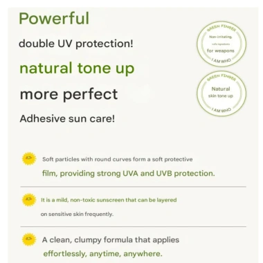 Kem chống nắng HIMSSEN GREEN FINGER SPF50 PA++++ 50ml - Bảo vệ UV khoáng chất cho trẻ, nhẹ nhàng ẩm ướt, lâu trôi - Giá chỉ 297.826₫ 7