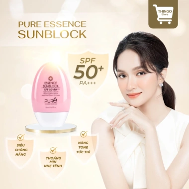 Kem chống nắng Pure Essence 50ml SPF cao không gây bít tắc, giảm giá chỉ 439.000đ 4 Kem chống nắng Pure Essence 50ml SPF cao không gây bít tắc, giảm giá chỉ 439.000đ 4